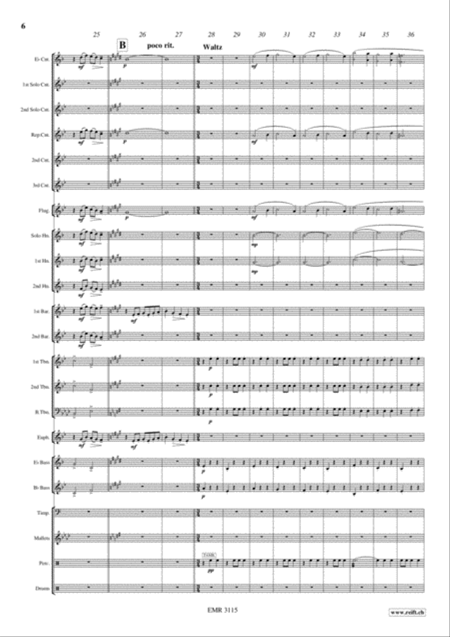 Frere Jacques Brass Band scores gallery preview page 7