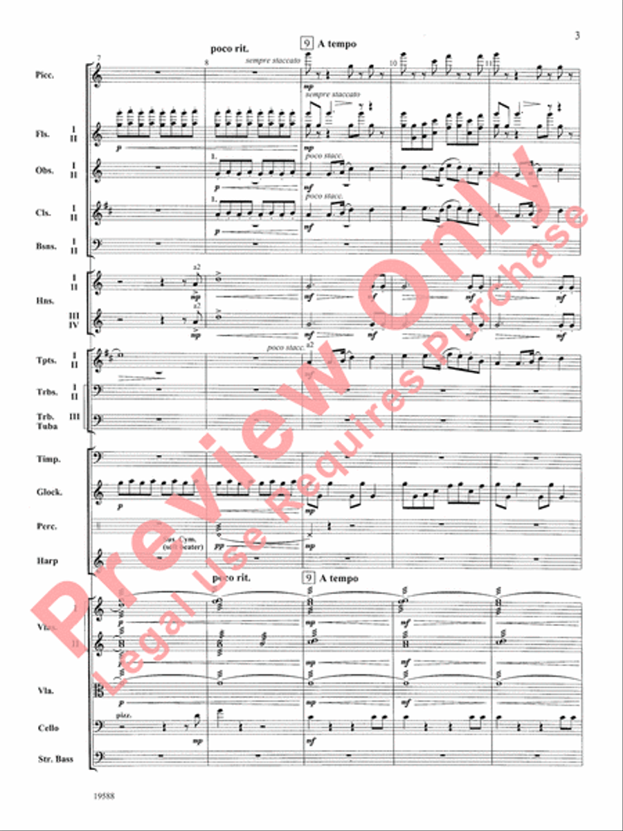 Camp Meeting Camp Meeting Full Orchestra scores gallery preview page 4
