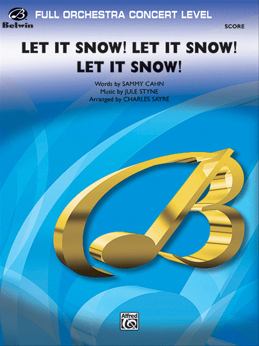 Let It Snow! Let It Snow! Let It Snow! Full Orchestra scores gallery preview page 1