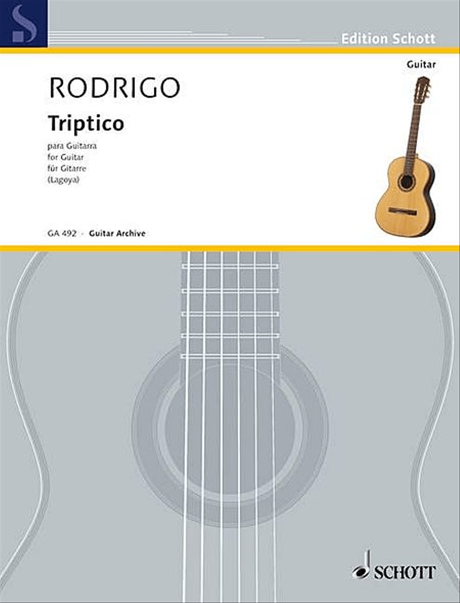 Triptico Acoustic Guitar scores gallery preview page 1