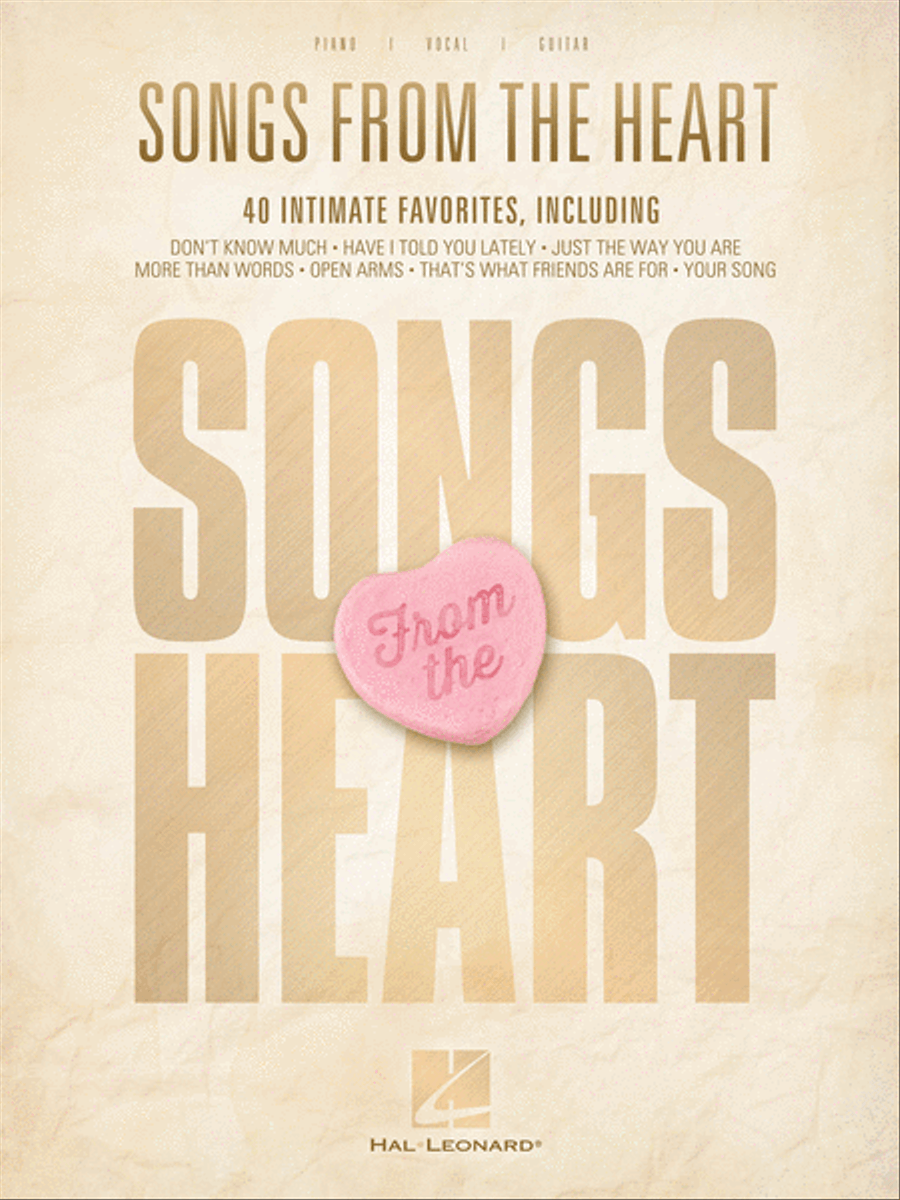 Songs from the Heart Songs from the Heart Piano, Vocal, Guitar scores gallery preview page 1