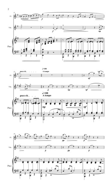 Serenata for flute, violin & piano image number null