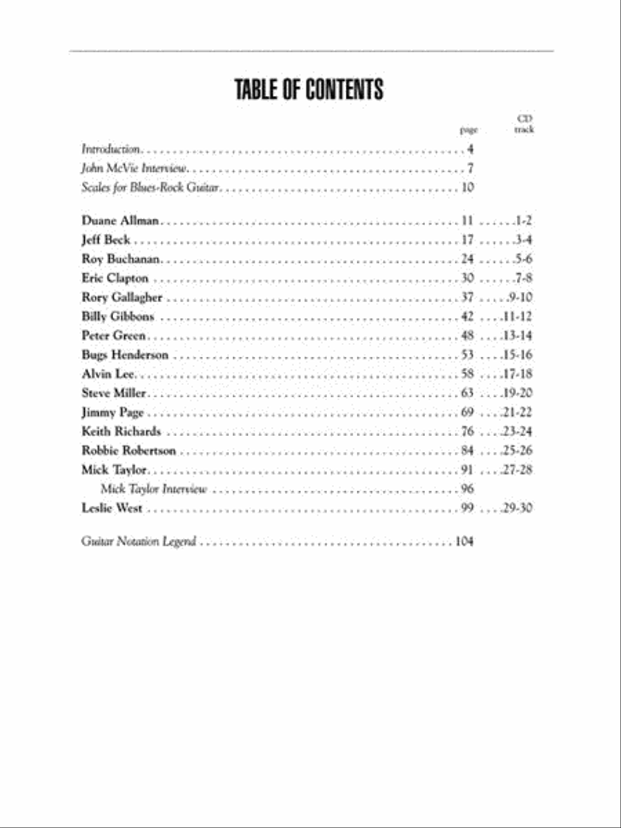 Rockin' the Blues Electric Guitar scores gallery preview page 2