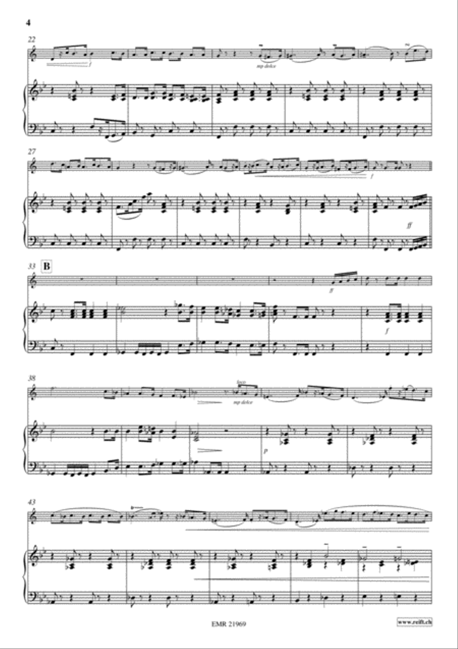 Grande Marche Trumpet Solo scores gallery preview page 4