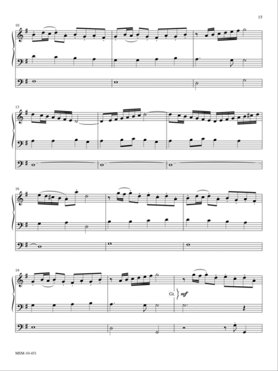 The Promised Land: Five Hymn Arrangements for Organ Organ Solo scores gallery preview page 6