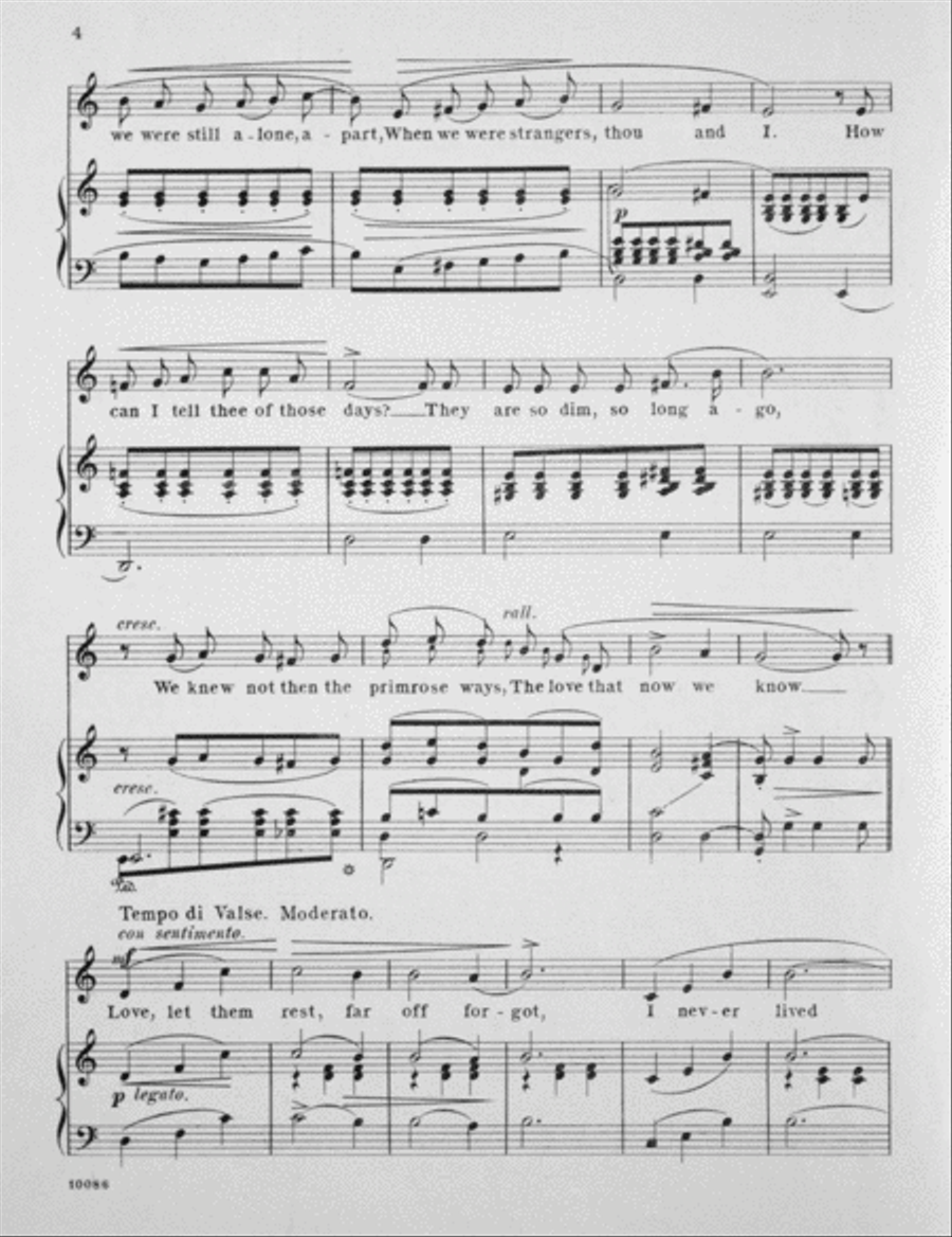 Past & Future. Song Voice scores gallery preview page 3