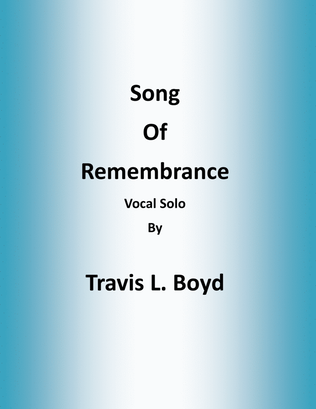 Song of Remembrance