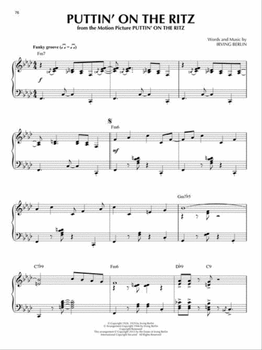 Cocktail Piano Piano Solo scores gallery preview page 6