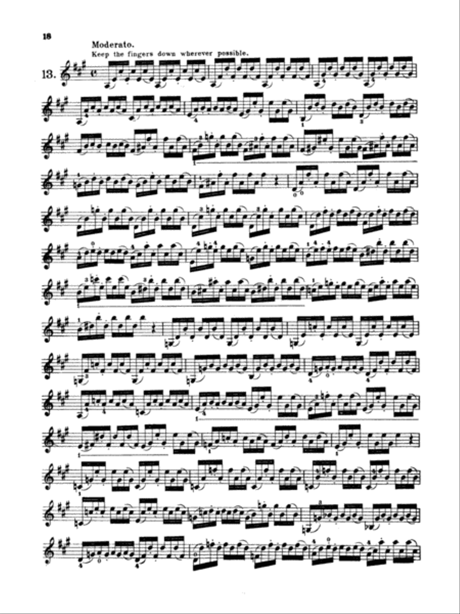Kreutzer: Forty-Two Studies or Caprices Part scores gallery preview page 1