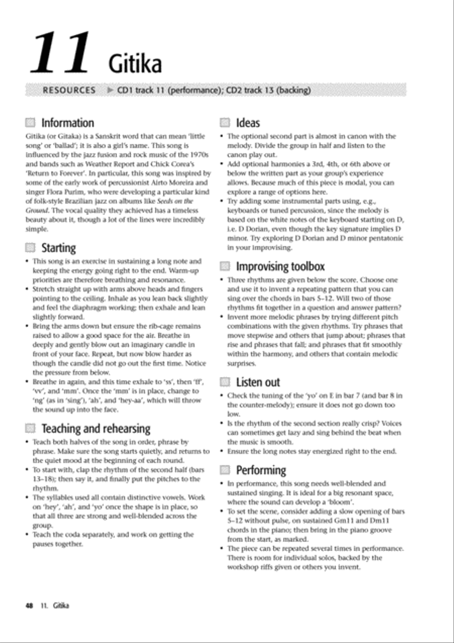 Popular Voiceworks 1 4-Part scores gallery preview page 10