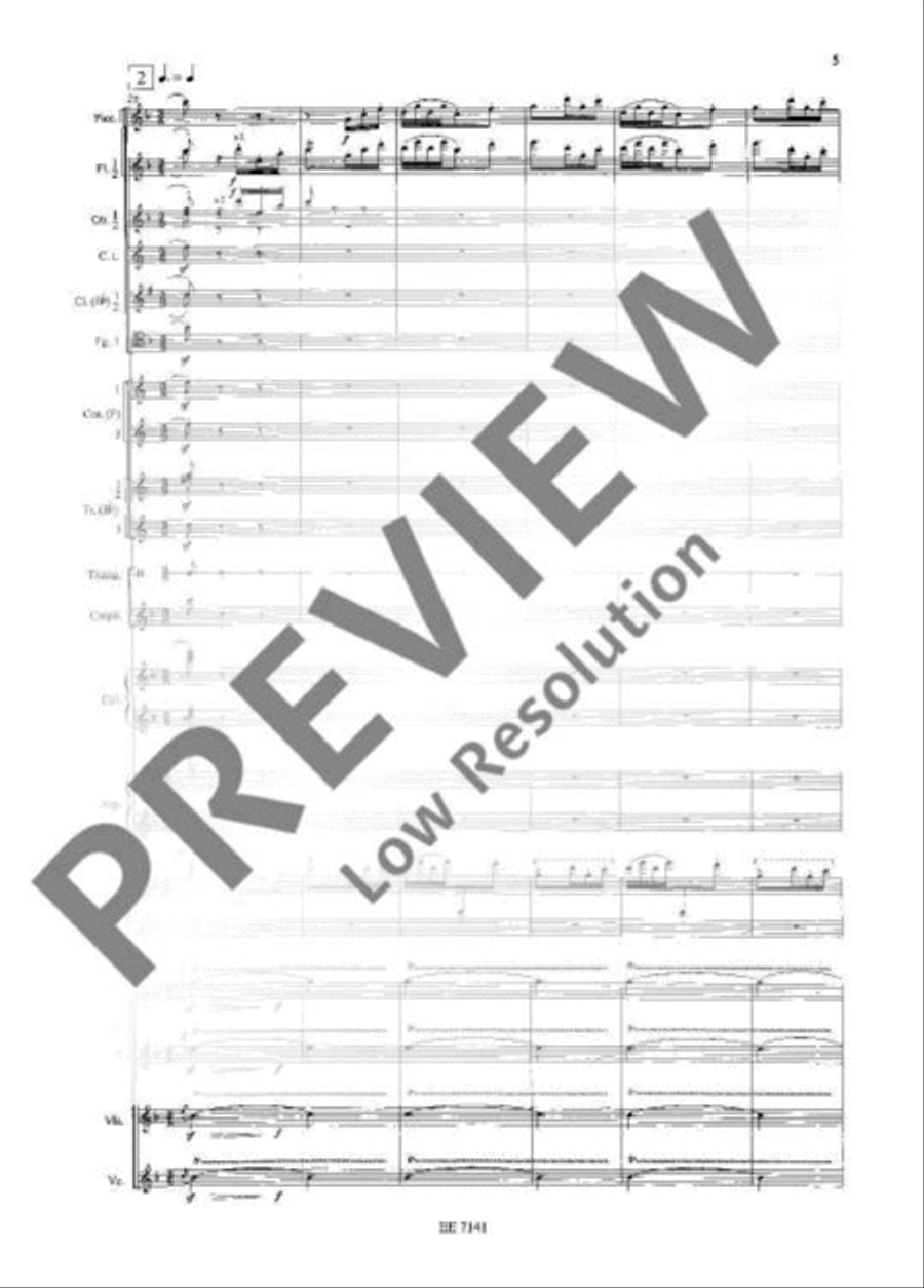 Pines of Rome Orchestra scores gallery preview page 14