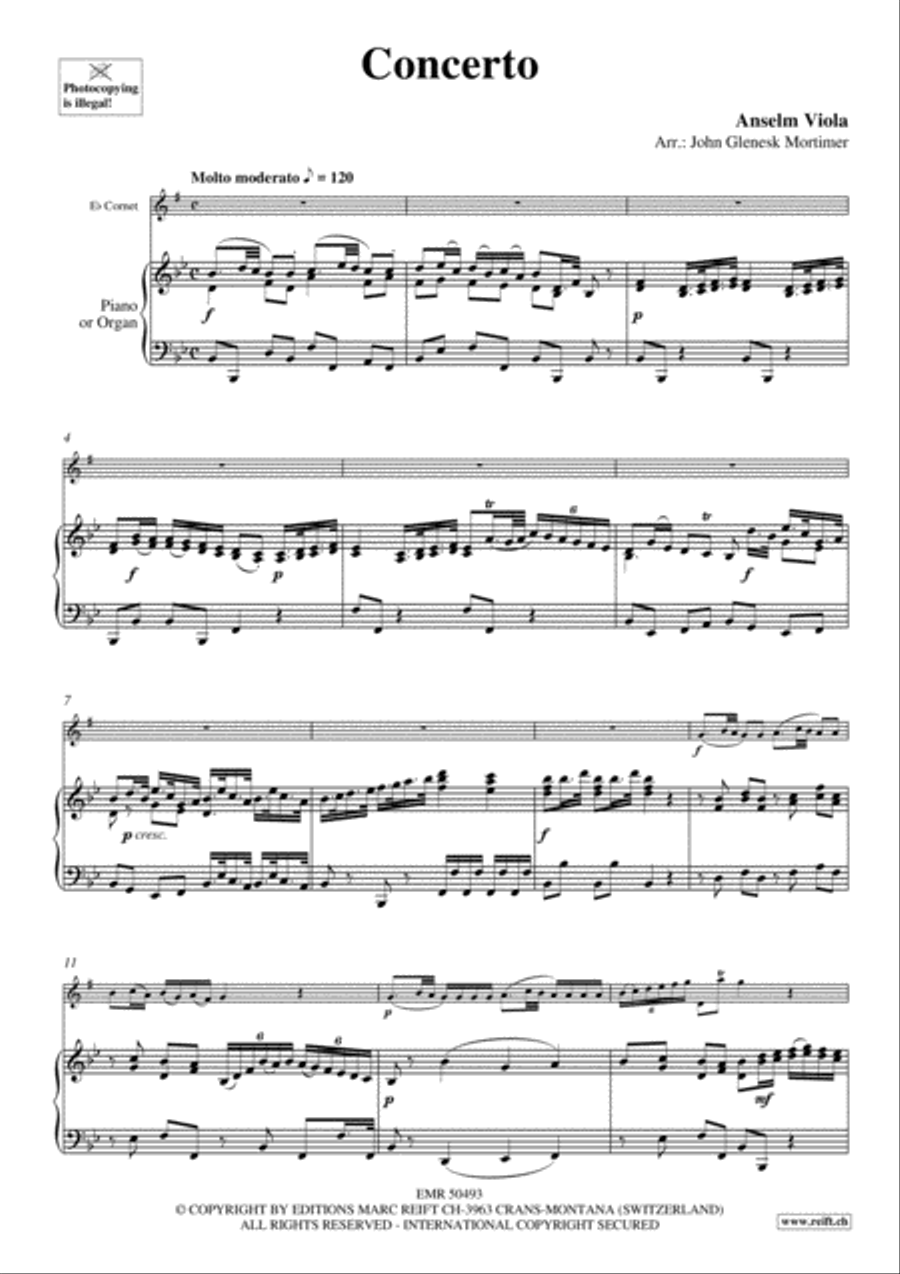 Concerto Cornet scores gallery preview page 4
