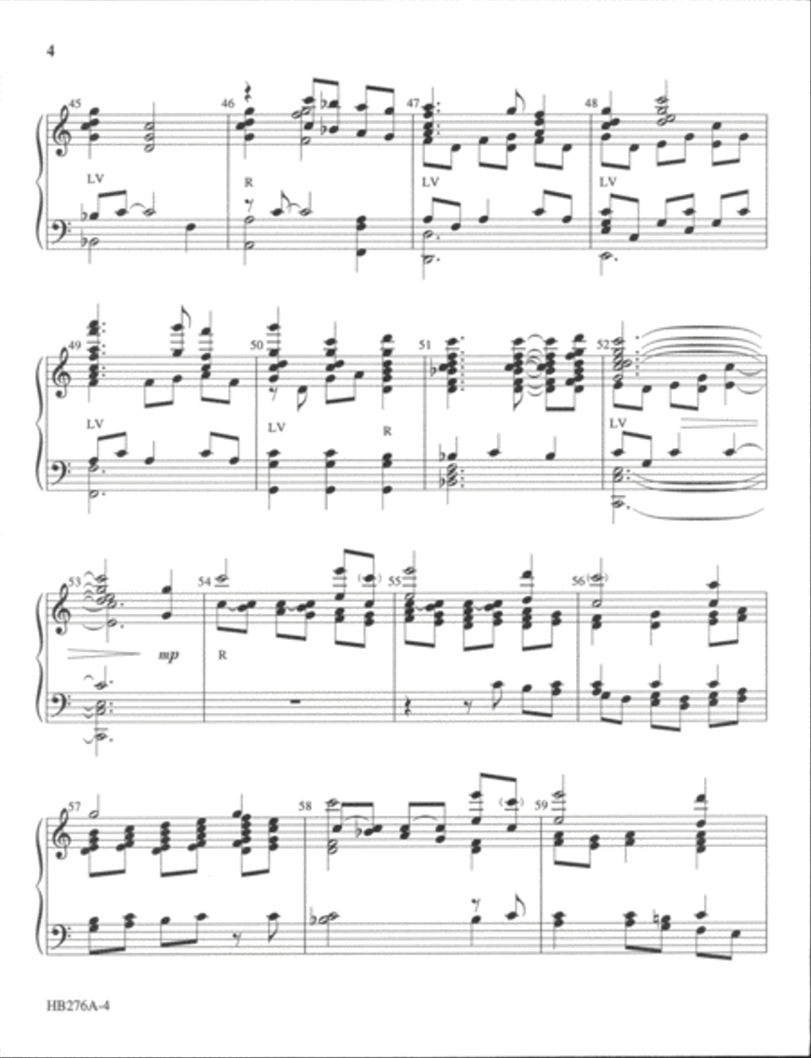 Amazing Grace - handbell part 5-Octaves scores gallery preview page 4