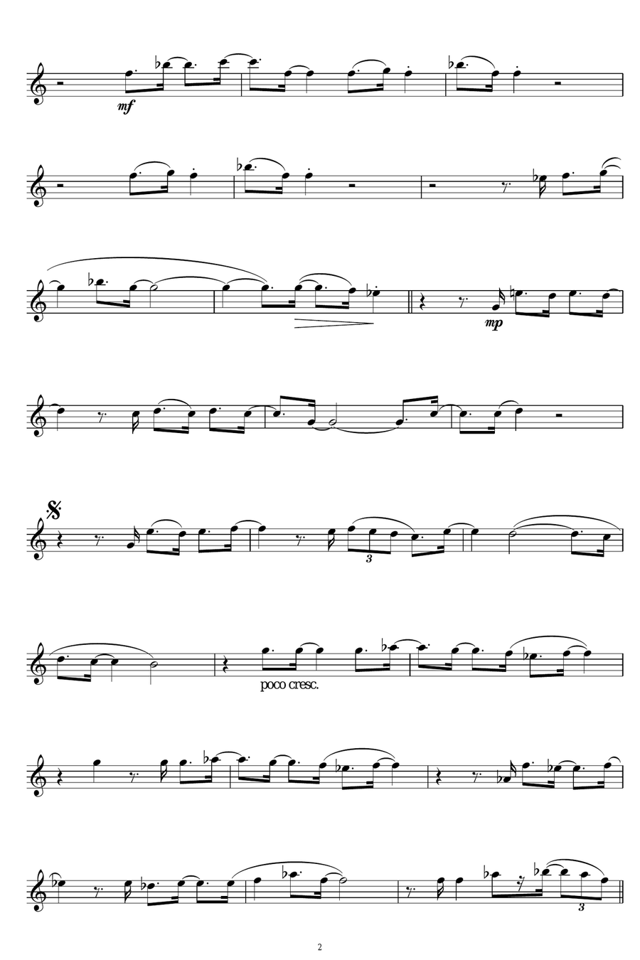 I Get The Sweetest Feeling Clarinet Solo scores gallery preview page 2
