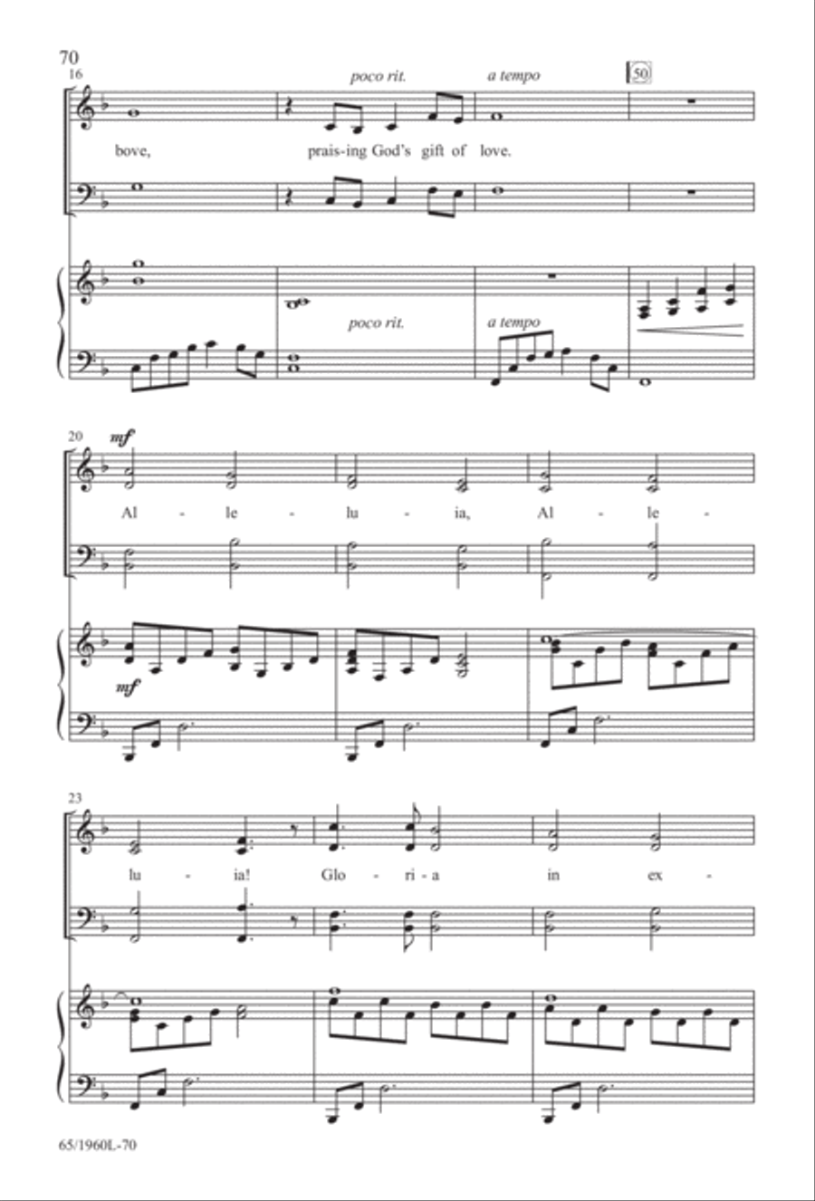 A New Birth...A New Beginning 4-Part scores gallery preview page 71