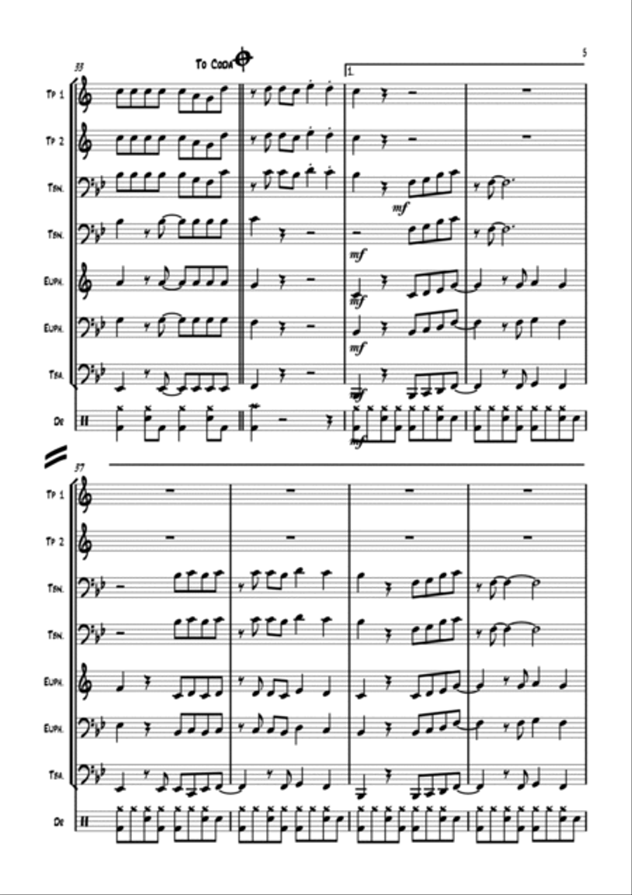 When You Were Mine When You Were Mine Euphonium scores gallery preview page 6