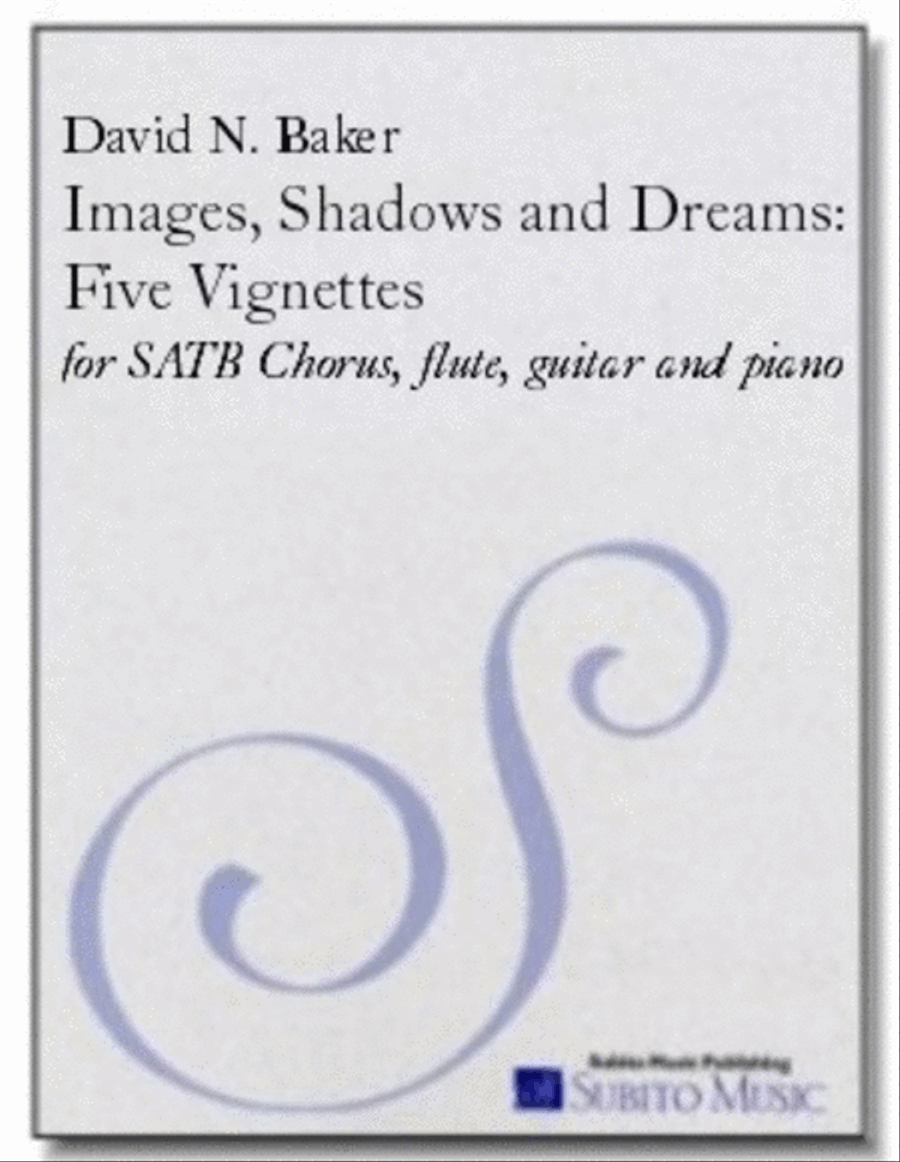 Images, Shadows and Dreams: Five Vignettes 4-Part scores gallery preview page 1