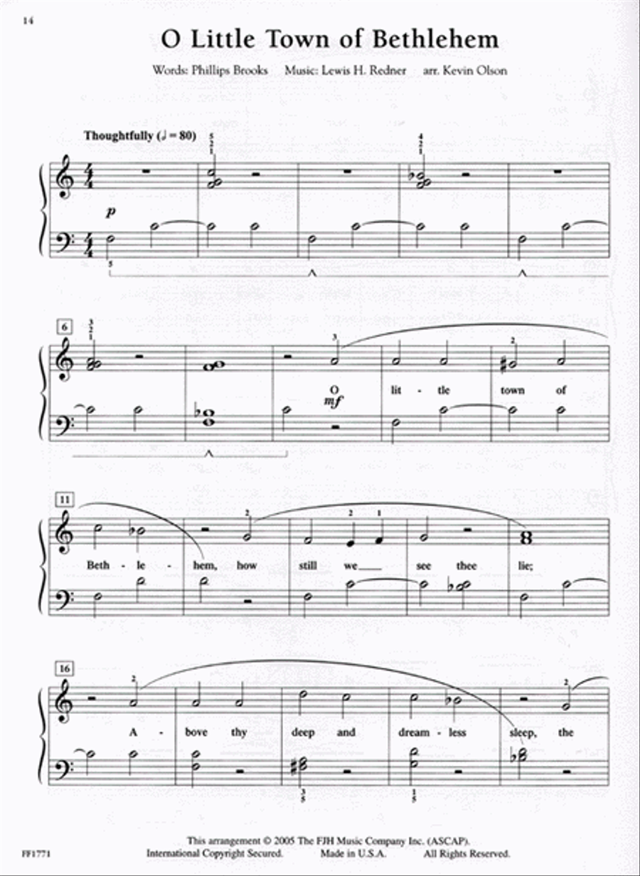Christmas Treasures Piano Method scores gallery preview page 3