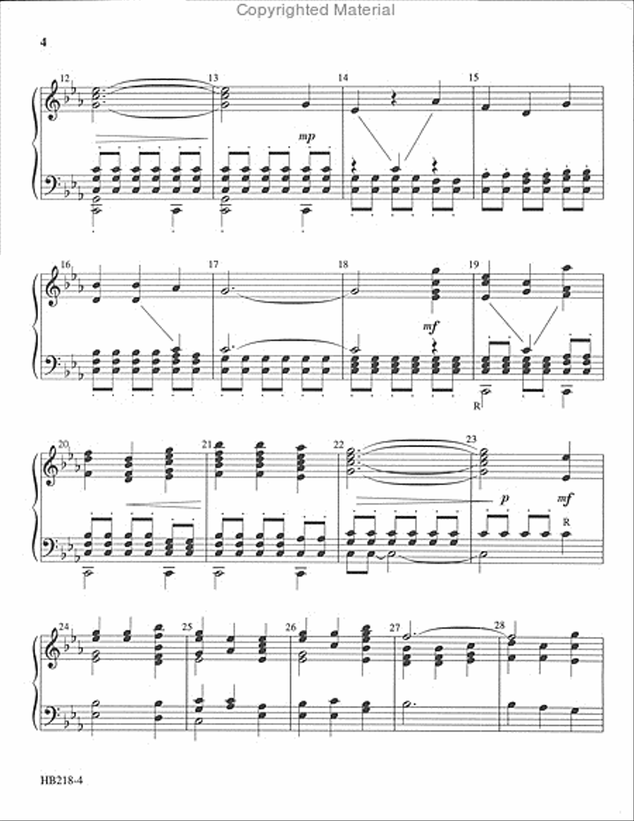 Immortal, Invisible - Littleton 5-Octaves scores gallery preview page 3