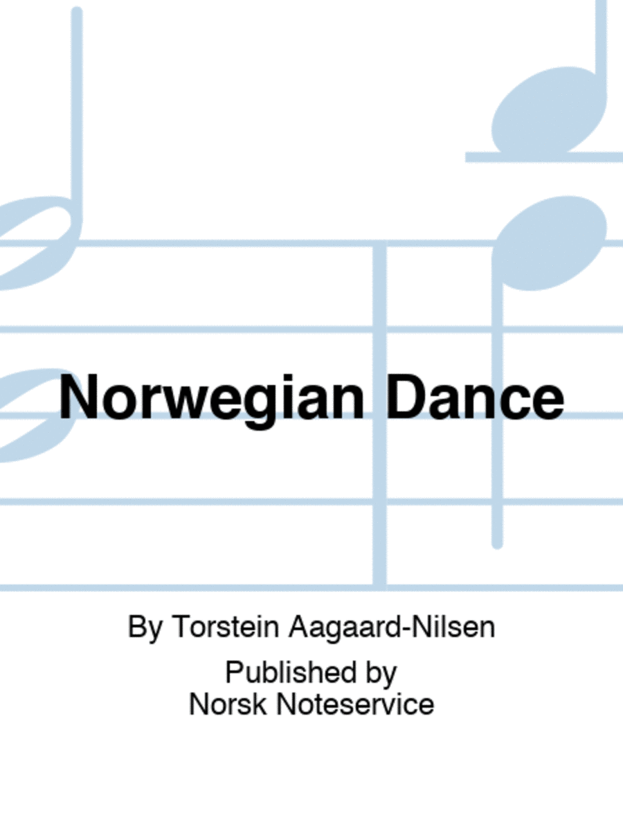 Norwegian Dance Norwegian Dance Concert Band scores gallery preview page 1