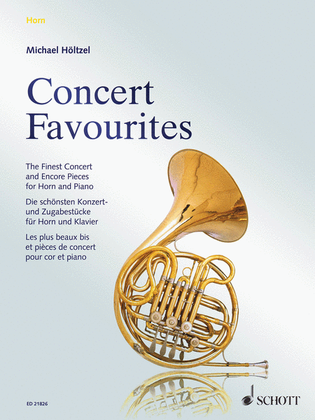 Book cover for Concert Favorites