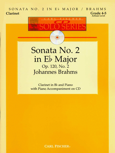 Johannes Brahms : Sonata No. 2 in Eb Major, Op. 120, No. 2
