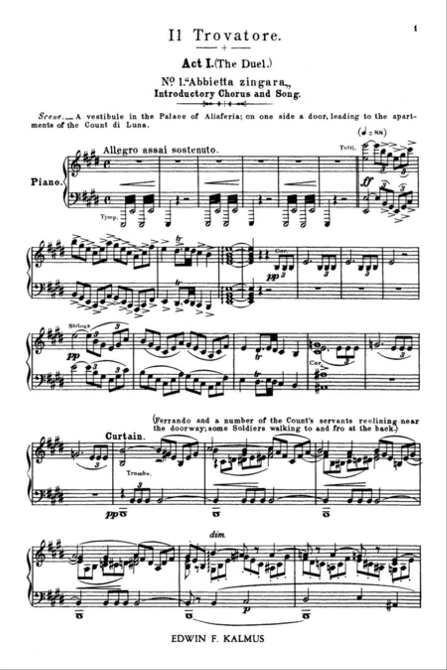 Il Trovatore Il Trovatore Voice scores gallery preview page 6