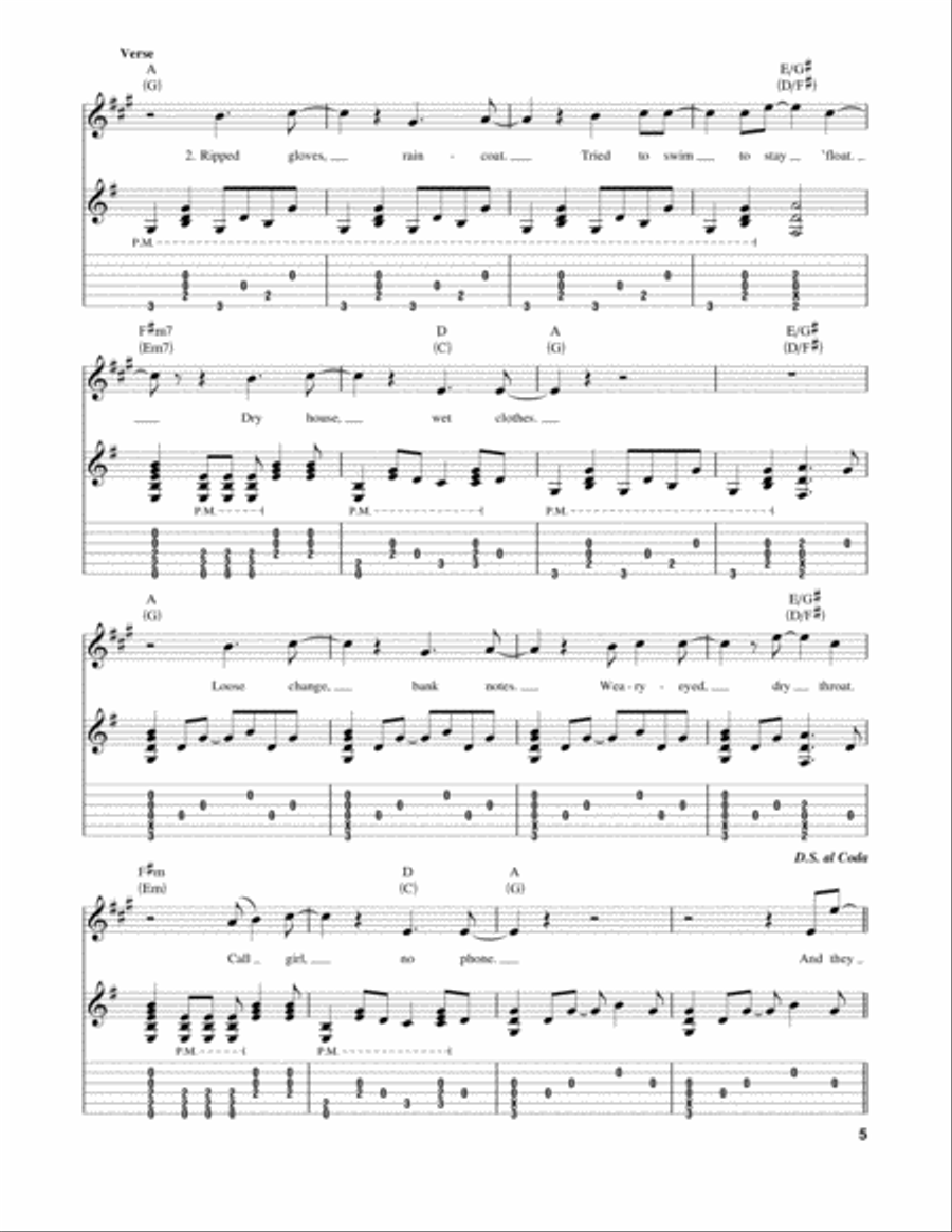 The A Team The A Team Electric Guitar scores gallery preview page 5