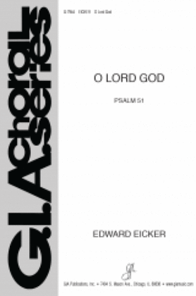 Book cover for O Lord God - Instrument edition