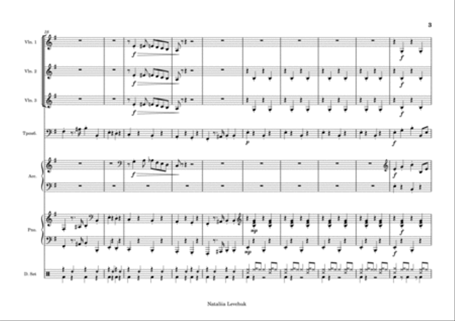 Puttin' on the ritz Small Ensemble scores gallery preview page 3