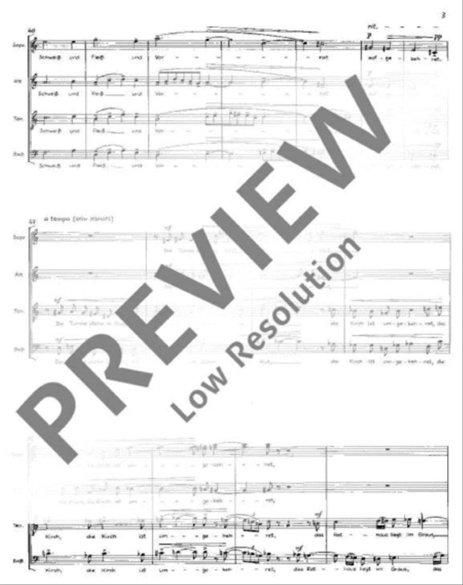 Friede Anno 48 Friede Anno 48 4-Part scores gallery preview page 4