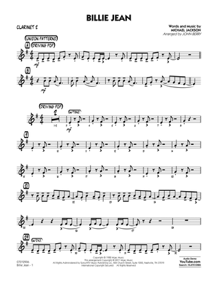 Billie Jean - Bb Clarinet 2