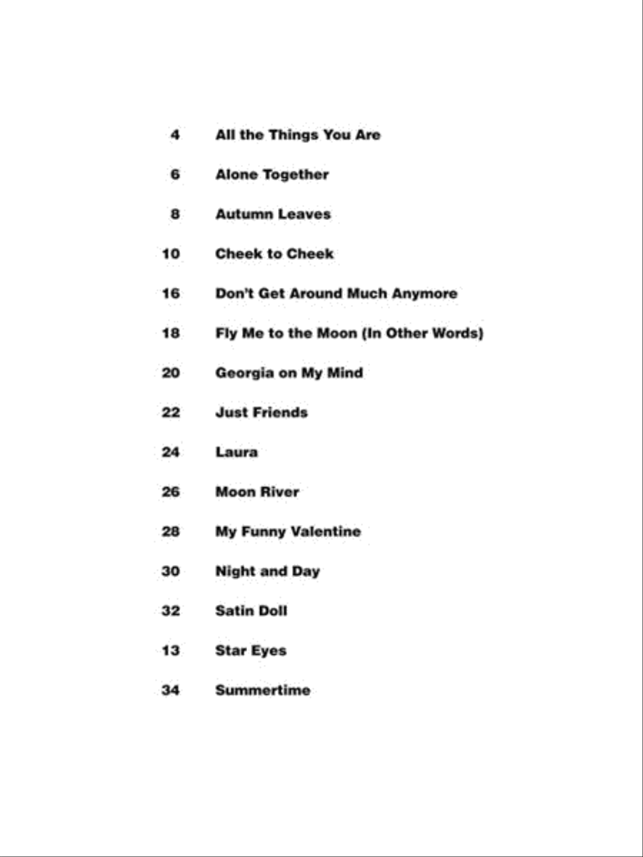 First Jazz Standards First Jazz Standards Electric Guitar scores gallery preview page 3