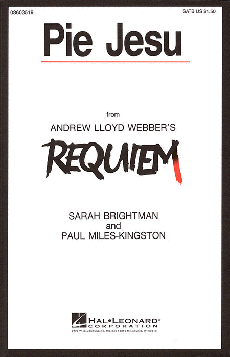 Andrew Lloyd Webber: Pie Jesu (from Requiem) - SATB