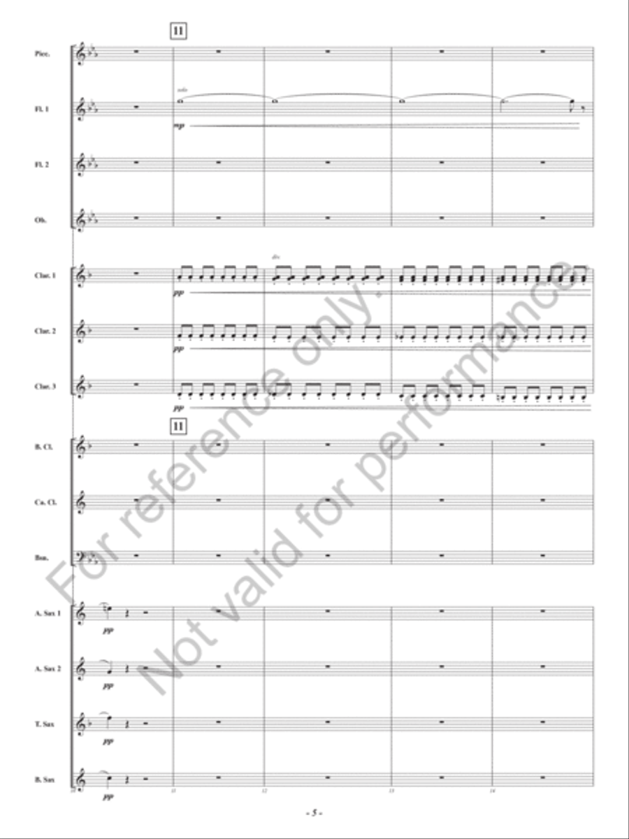 Prelude from The Barber of Seville by Gioachino Rossini Woodwind Ensemble - Sheet Music page 6