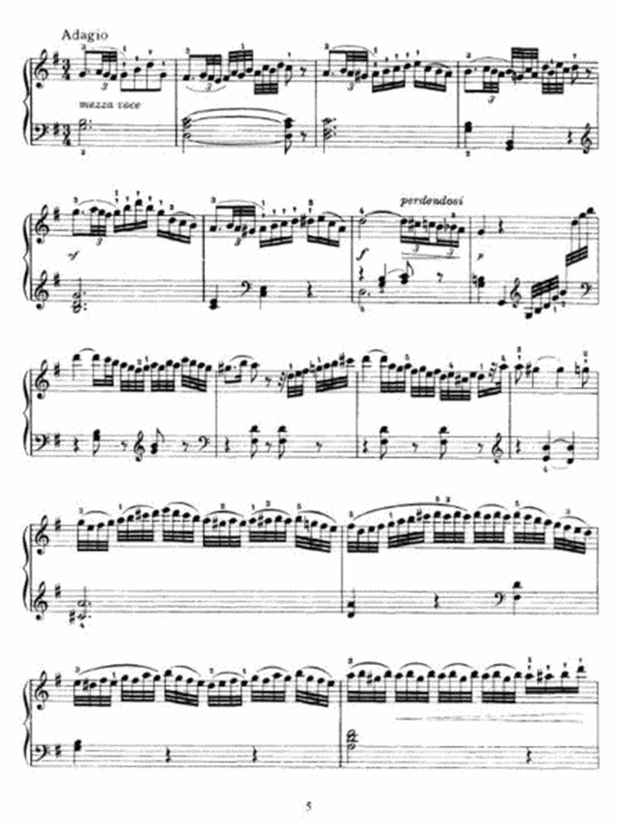 Franz Joseph Haydn - Sonata in E Minor (1784 or 1778), Hob 16 no 34