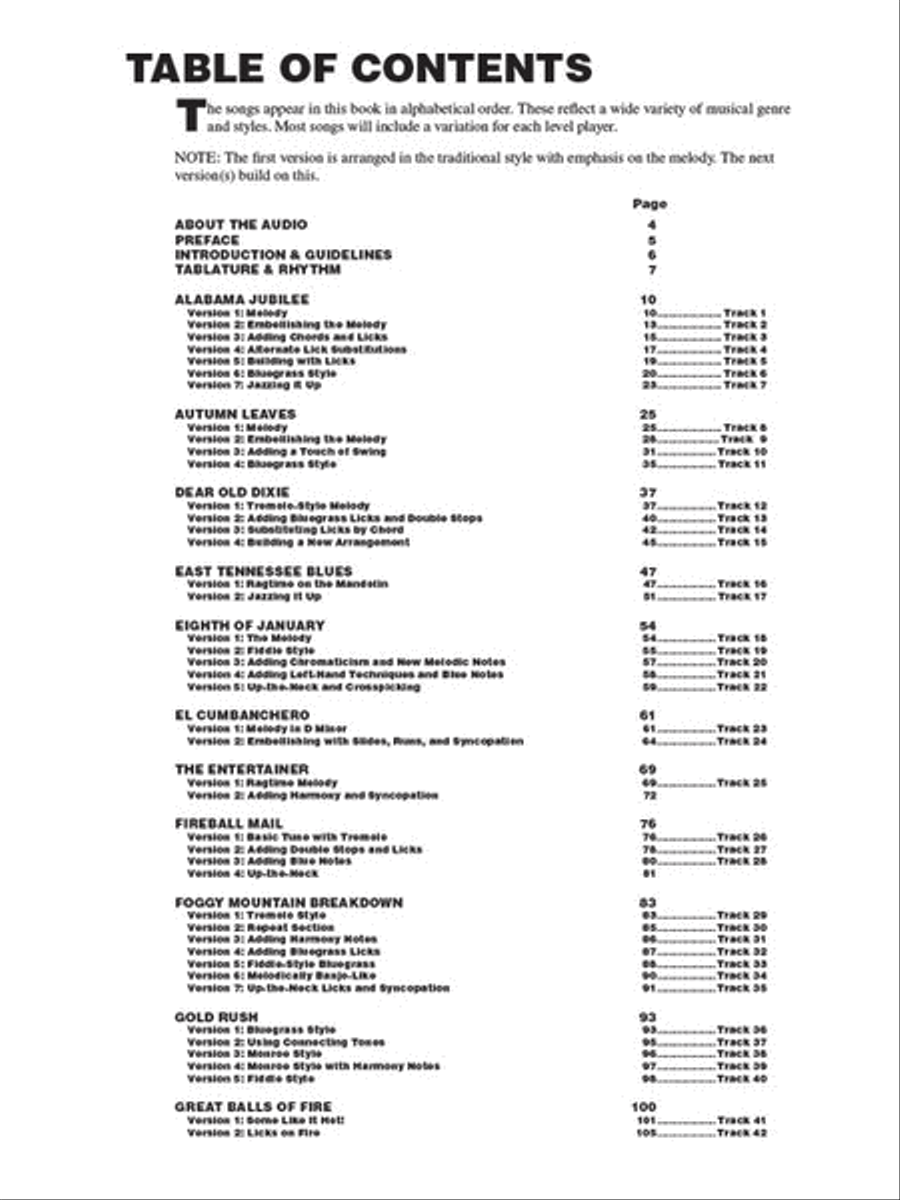 The Ultimate Mandolin Songbook Mandolin scores gallery preview page 2