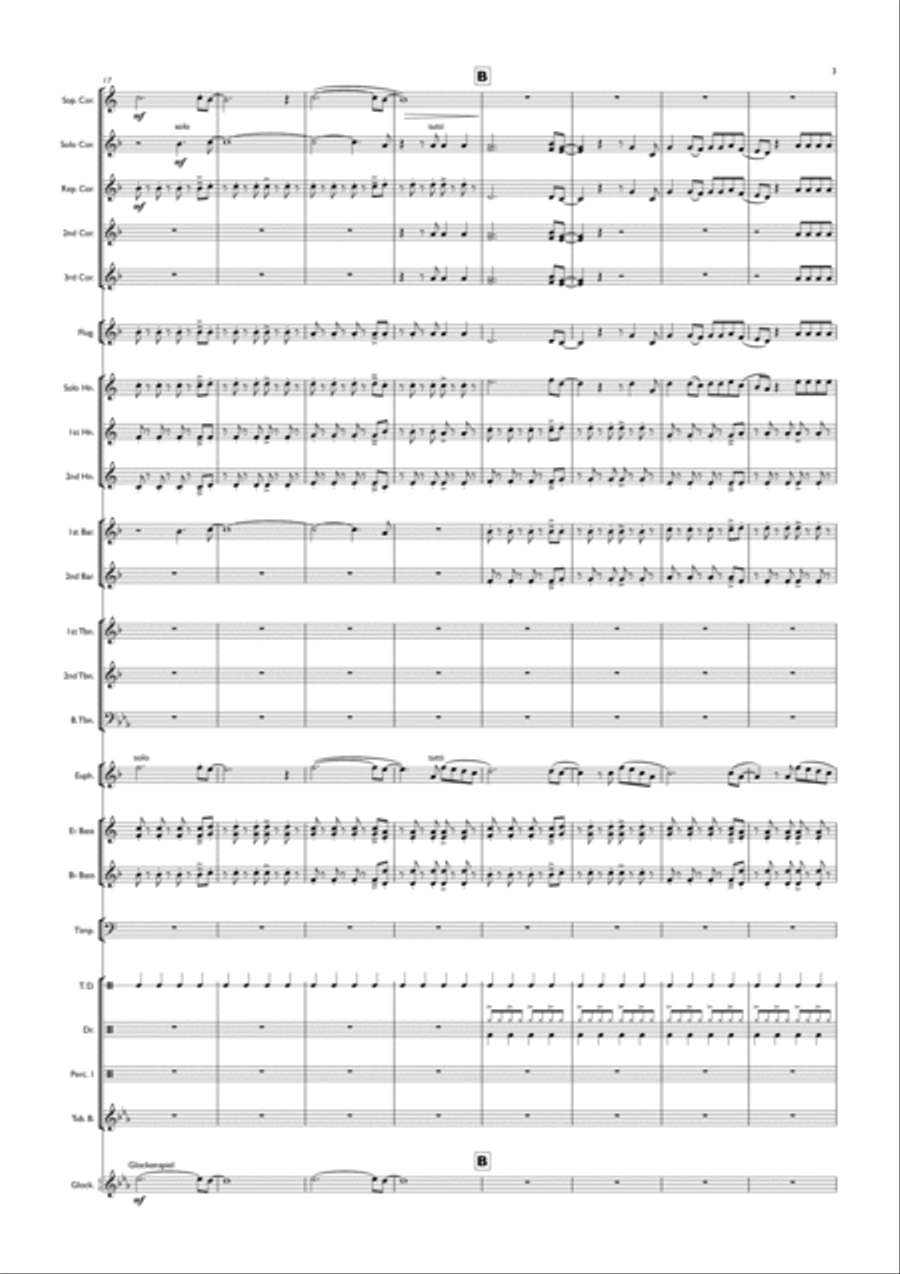 Viva La Vida Brass Ensemble scores gallery preview page 4