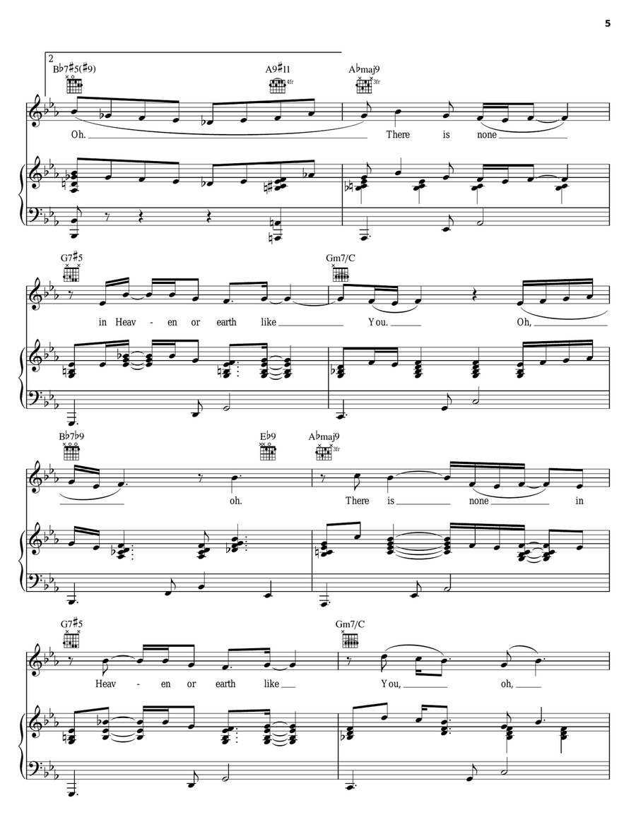 Who Is Like The Lord Acoustic Guitar scores gallery preview page 5