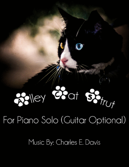 Alley Cat Strut - Piano Solo (Guitar Optional) image number null