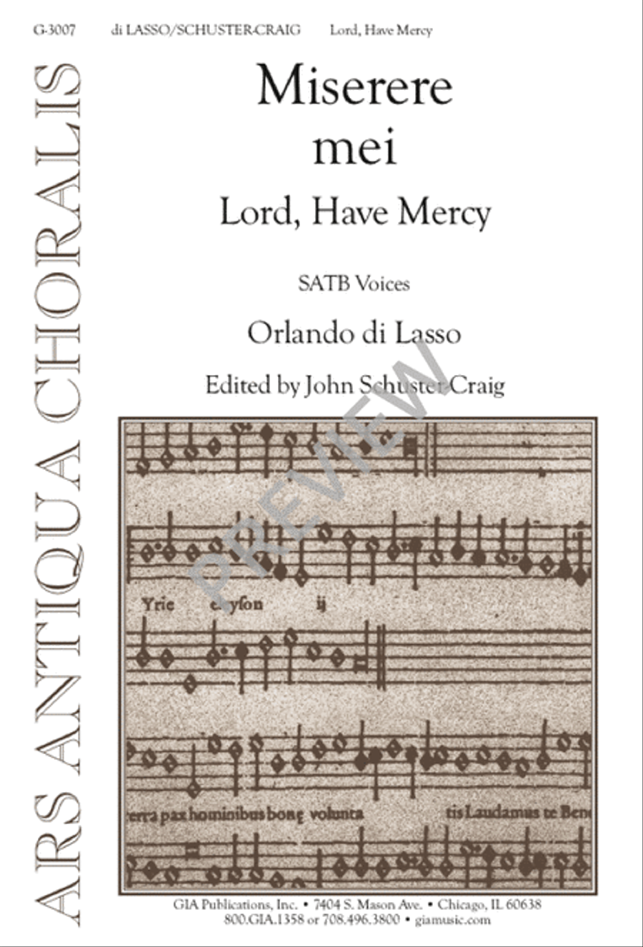 Miserere Mei Miserere Mei 4-Part scores gallery preview page 2