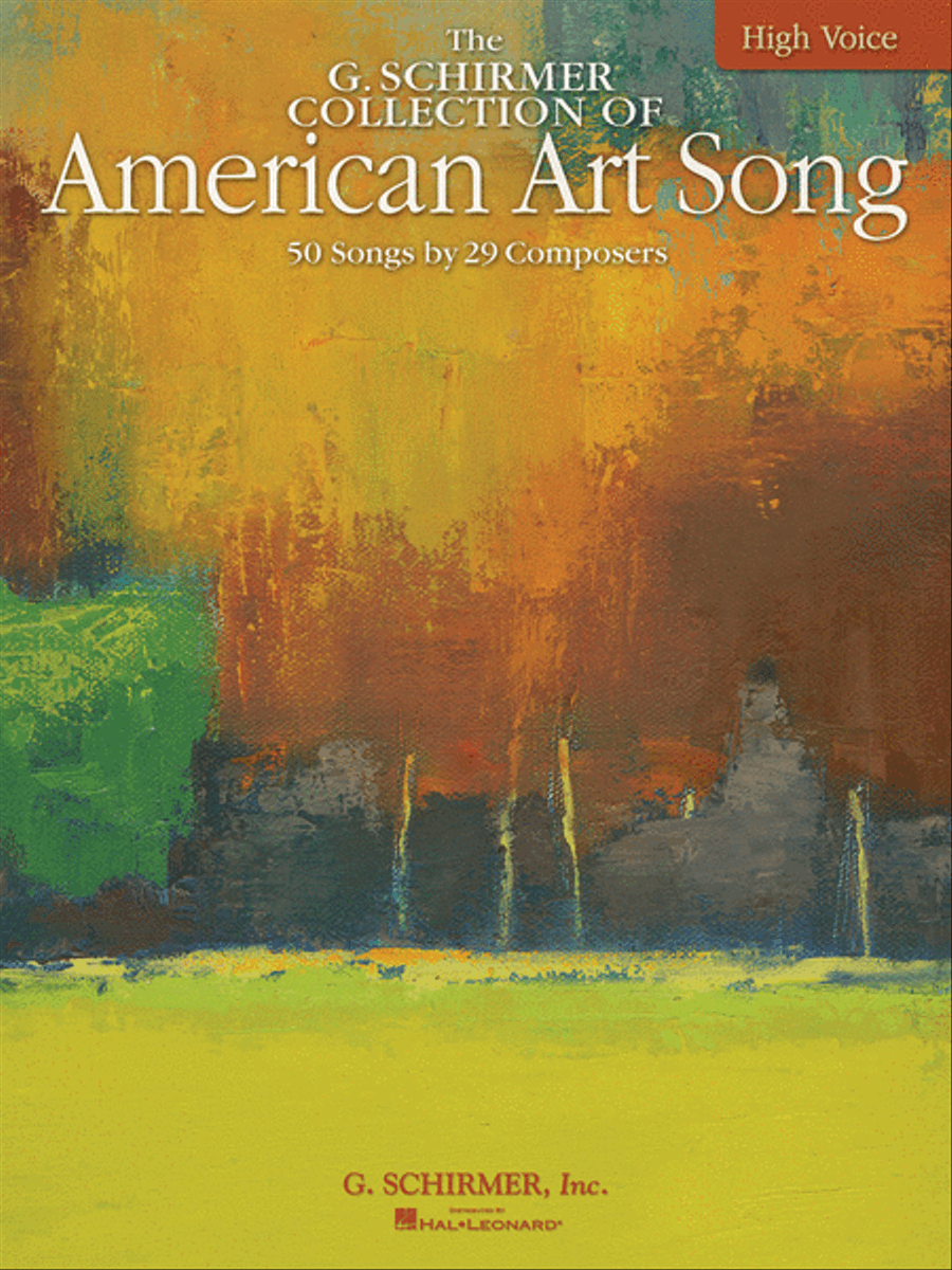 The G. Schirmer Collection of American Art Song – 50 Songs by 29 Composers Voice Solo scores gallery preview page 1