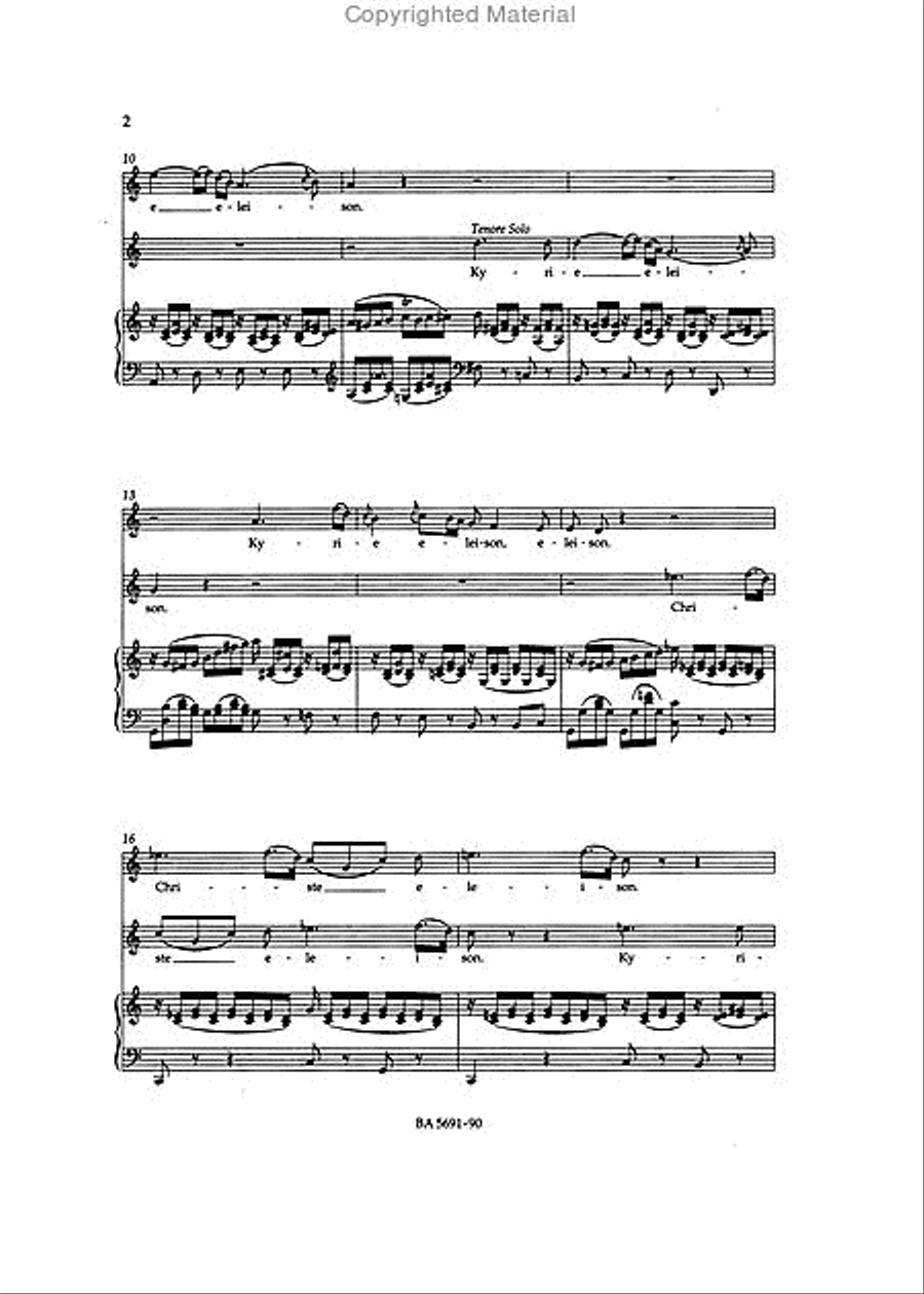Missa C major K. 317 