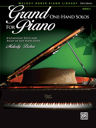 Book cover for Grand One-Hand Solos for Piano