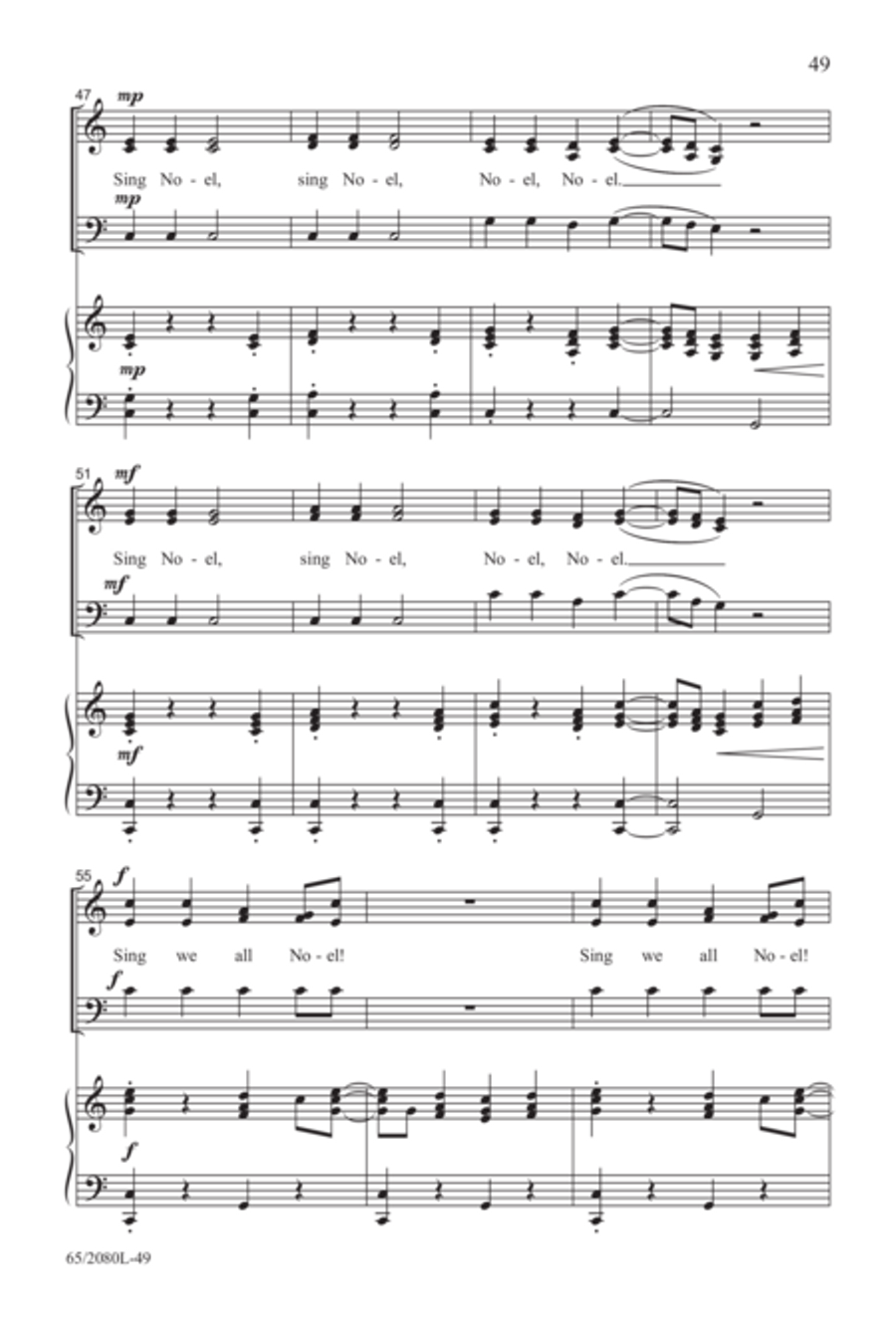 A Noel Celebration 3-Part scores gallery preview page 31