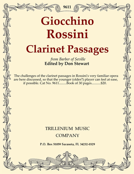 Clarinet Passages