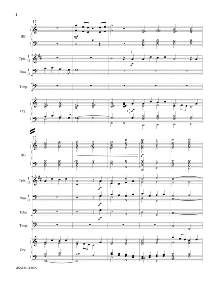 When Morning Gilds the Skies (Downloadable Full Score)