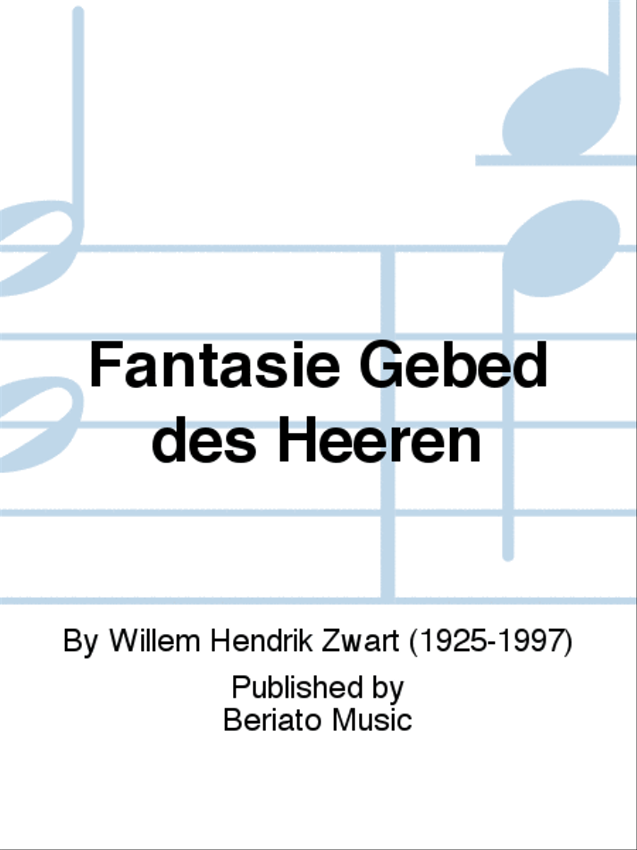 Fantasie Gebed des Heeren