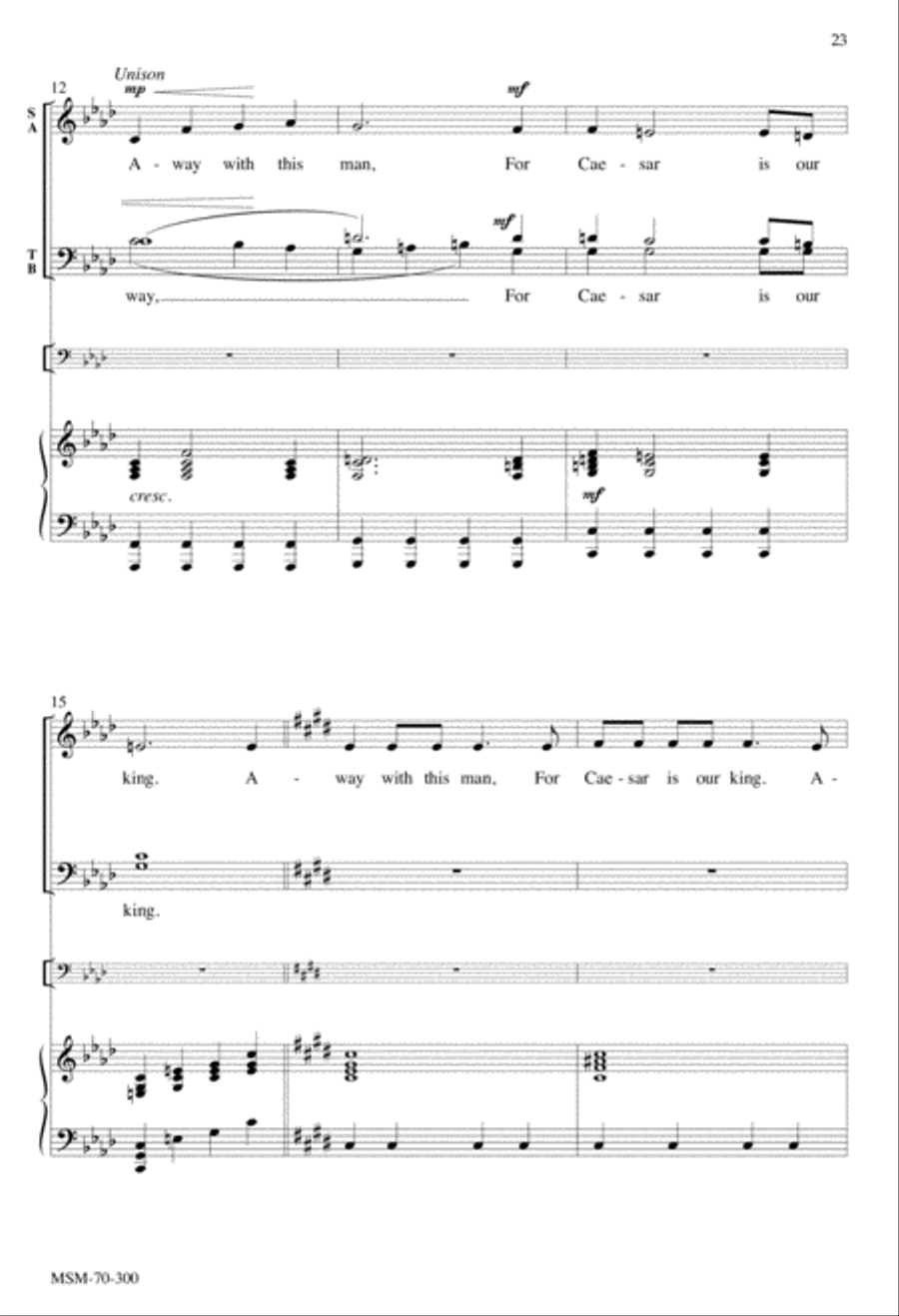 Return to Me (Choral Score) 4-Part scores gallery preview page 12