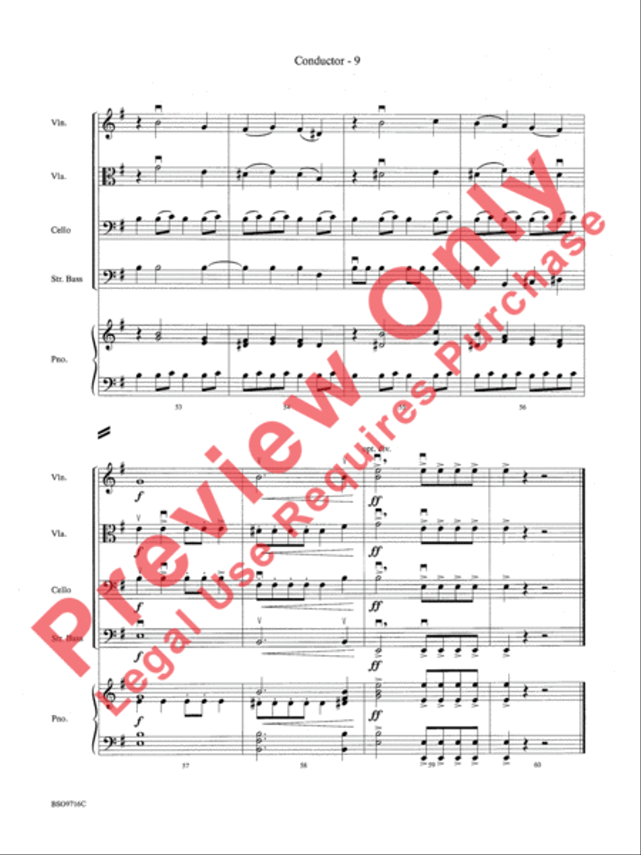 Tangents for Strings String Orchestra scores gallery preview page 12